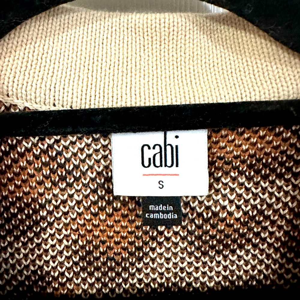 Cabi Leopard Sweater